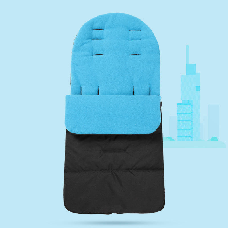 Baby carriage warm sleeping bag universal cushion