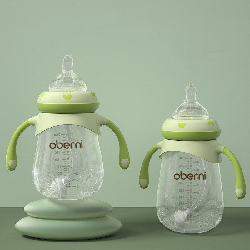 Anti-Fall Wide Caliber Baby Milk Anti-Colic Bottle