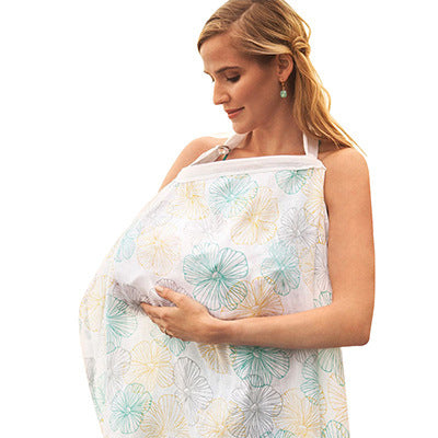 Breastfeeding Nursing Cover Muslin, Soft and Breathable