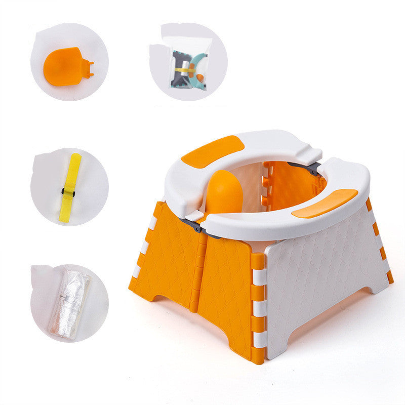 Portable Baby potty training chair foldable for travel