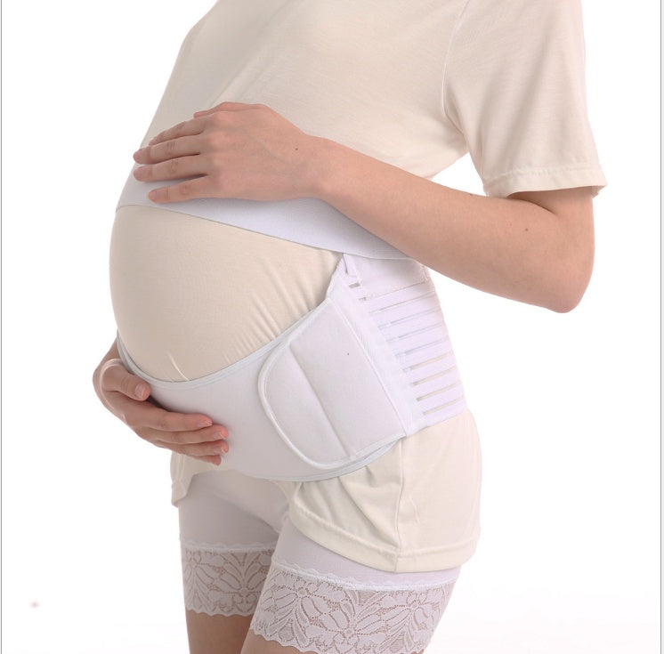 Pregnant Belly Support Belt Velcro Breathable Relief Waist Support Belt Adjustable Tire Belt