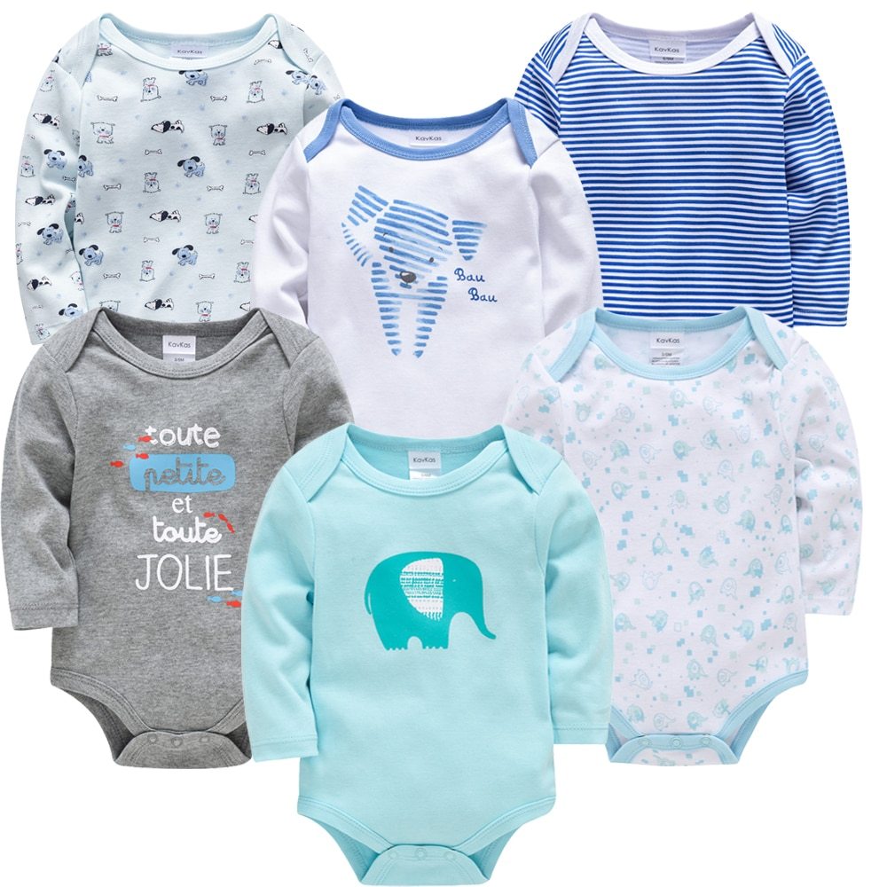Baby Clothes Long Sleeve Jumpsuit (3 Pieces)
