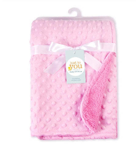 JMS Bridge Soft Bubble Newborn Baby Blanket for Crib Pram