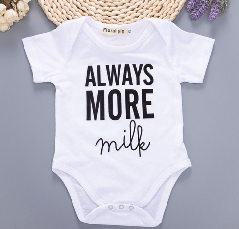 Baby cotton onesie with funny messages - Bubba Playtime