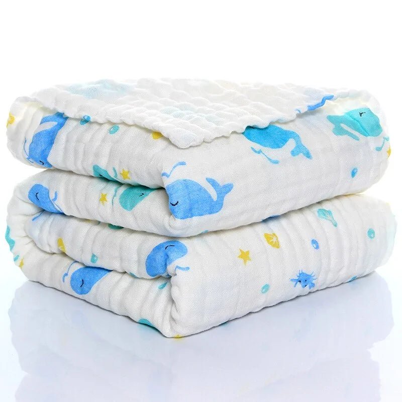 Organic Baby Muslin swaddles - Bubba Playtime