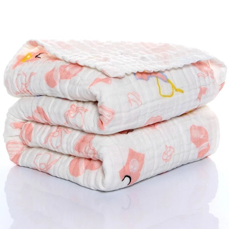 Organic Baby Muslin swaddles - Bubba Playtime