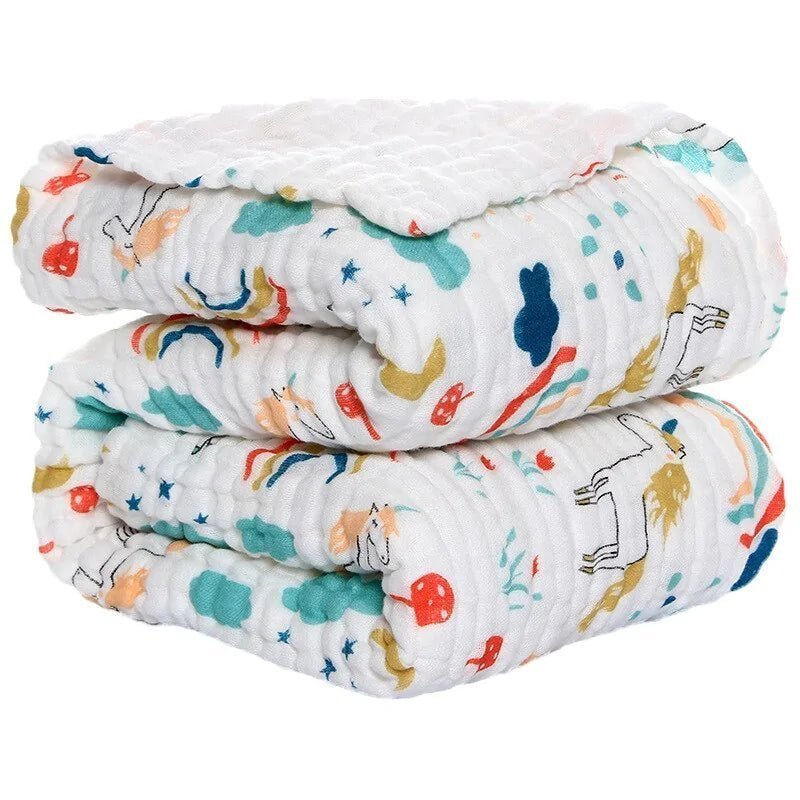 Organic Baby Muslin swaddles - Bubba Playtime