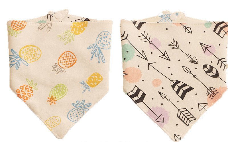 Baby Double-sided Triangle Bib